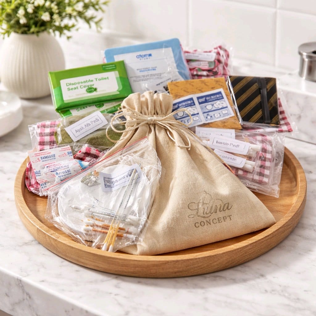 Premium Tek Kullanımlık Seyahat Seti - Hijyenik ve Pratik | Luma Concept