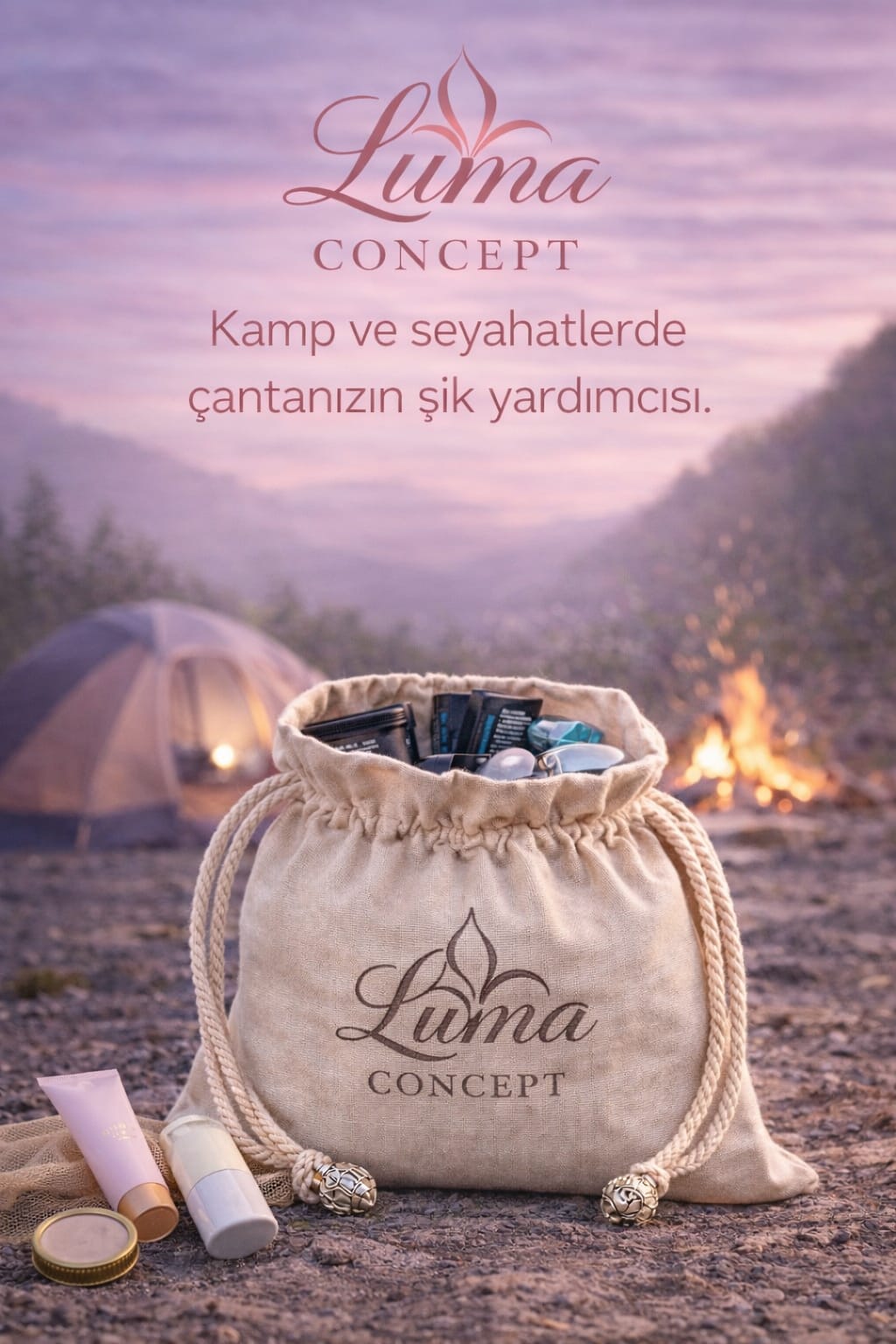 Luma Concept Kamp Seti – Kamp İçin İhtiyacın Olan Her Şey Tek Kese