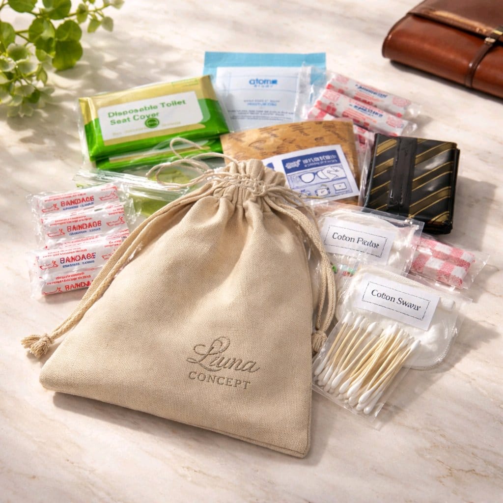 Premium Tek Kullanımlık Seyahat Seti - Hijyenik ve Pratik | Luma Concept