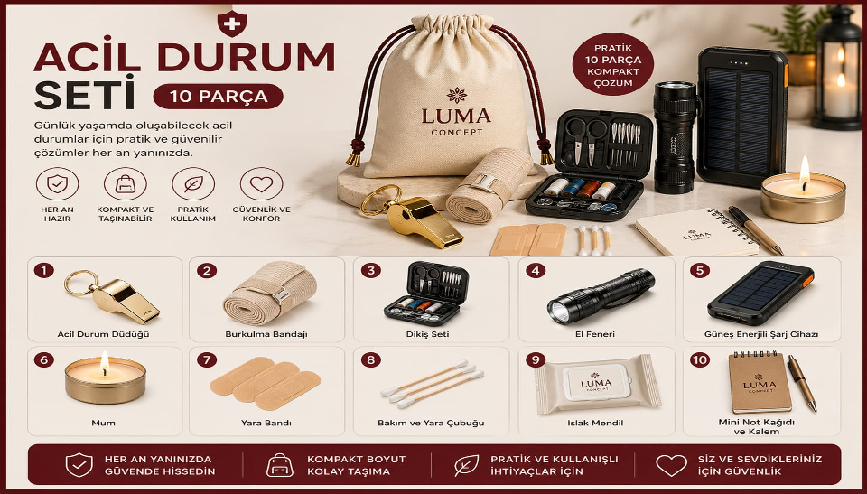 Acil Durum Seti – 10 Parça