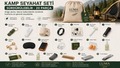 Kamp Seyahat Seti – Sürdürülebilir 20 Parça
