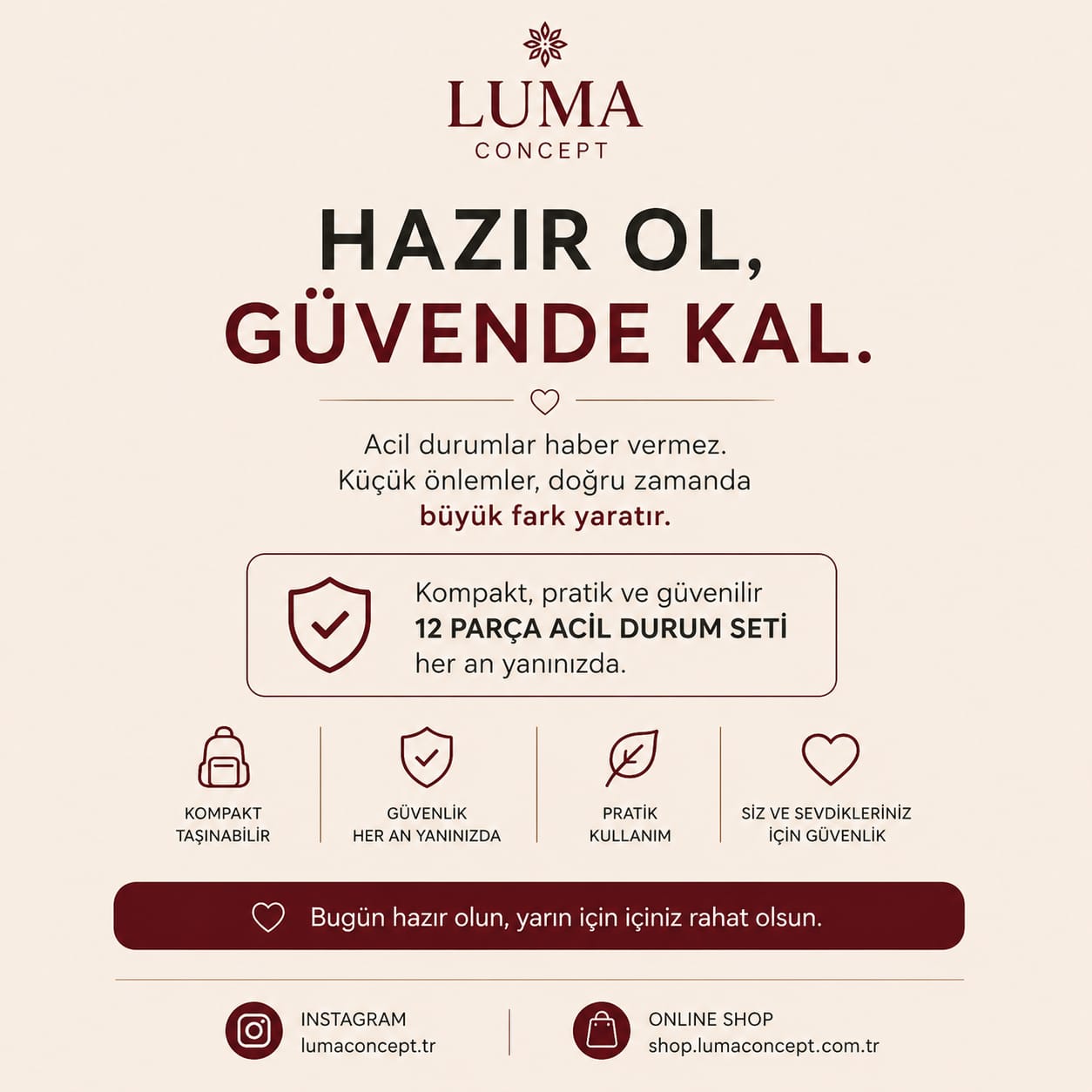 Kamp Seyahat Seti – Sürdürülebilir 20 Parça