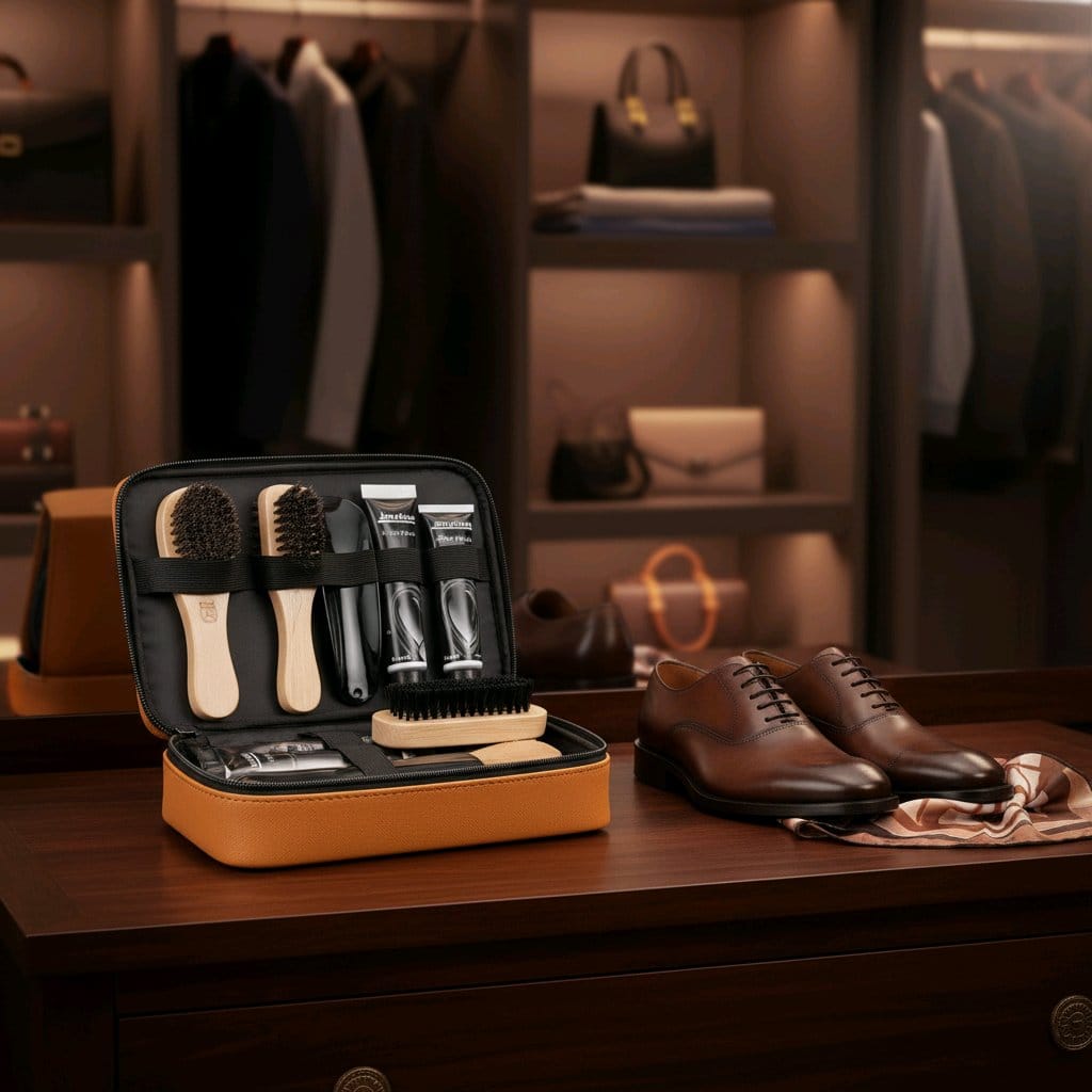 Sevgililer Gününde Erkeklere Özel, Ayakkabı Bakım Hediye Seti