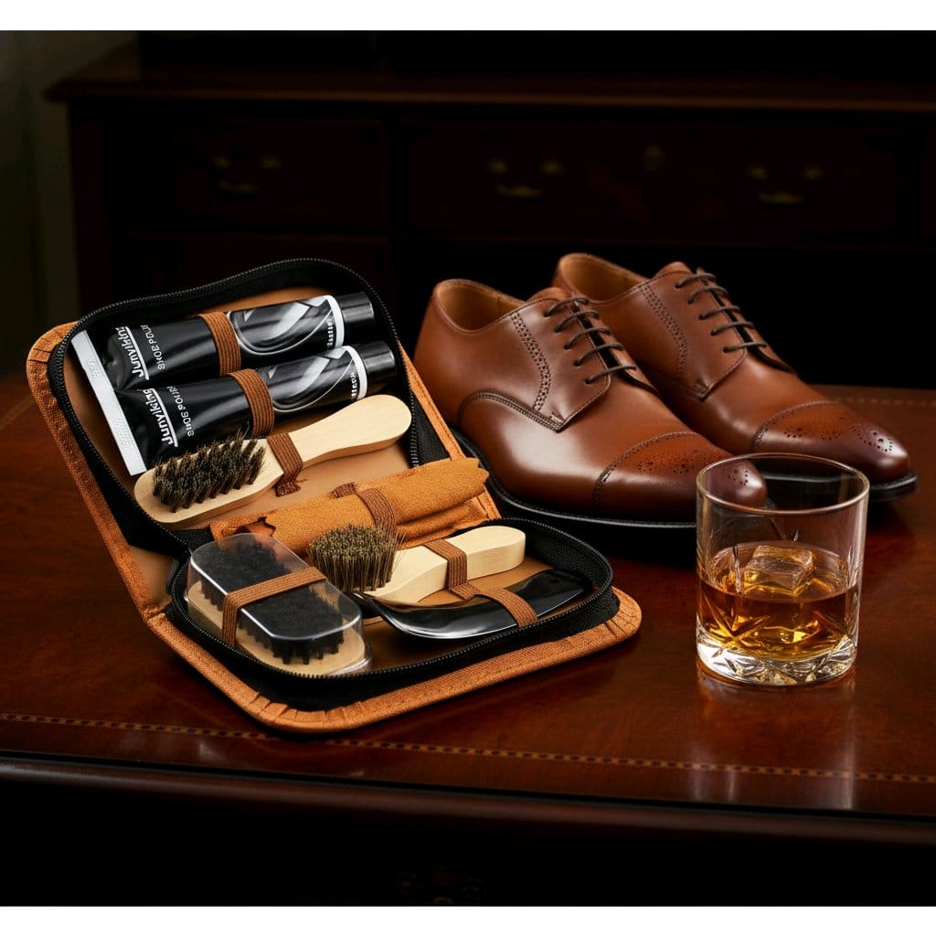 Sevgililer Gününde Erkeklere Özel, Ayakkabı Bakım Hediye Seti