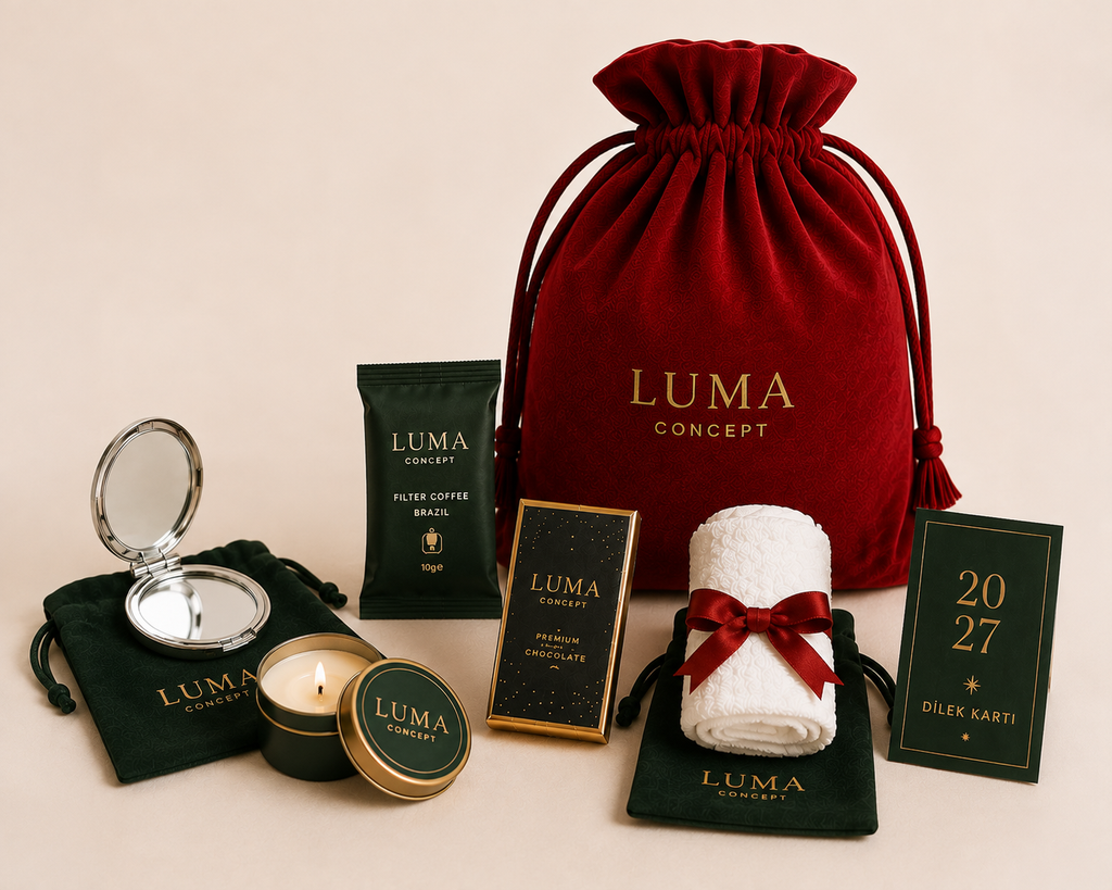 LUMA Concept Yeni Yıl Işığı Hediye Seti – 6 Parça Özel Yılbaşı Hediyesi