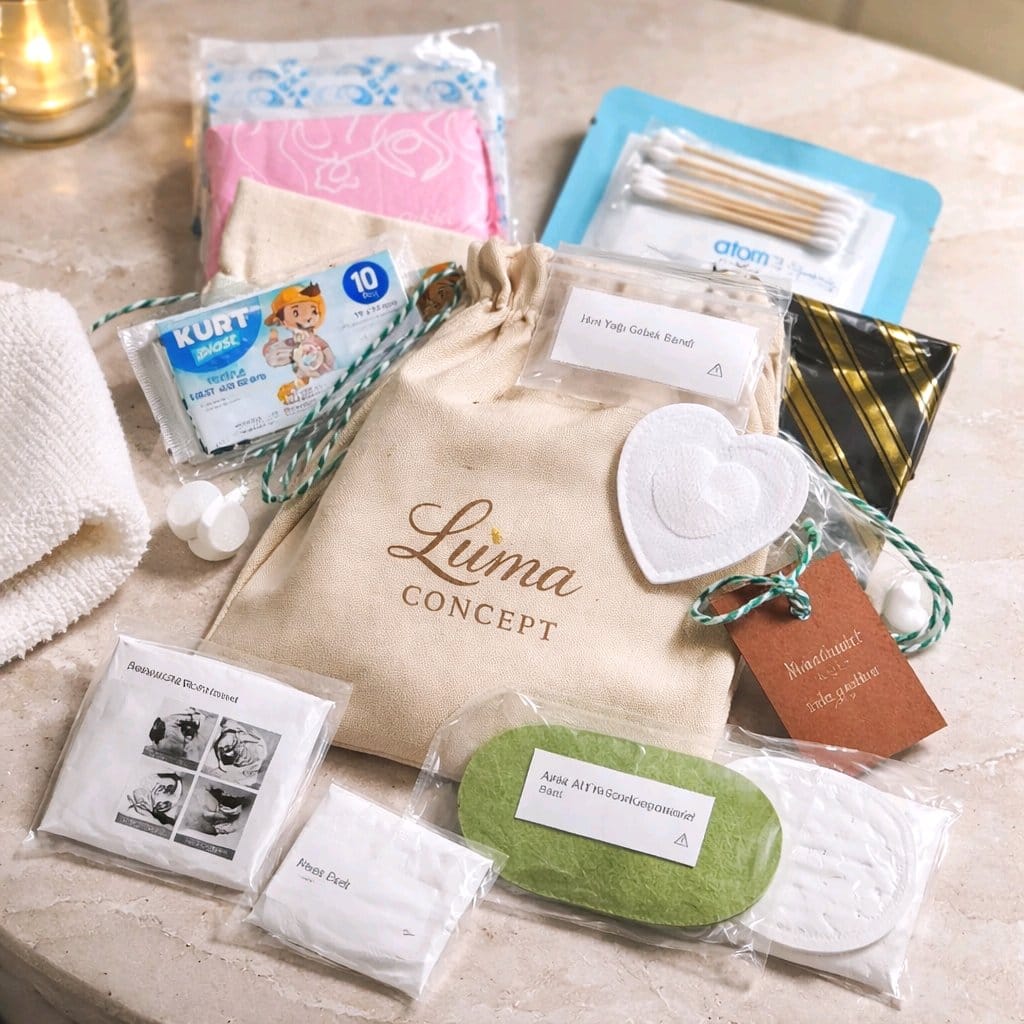 Kadınlar İçin Seyahat Seti Tek Kullanımlık 12 Parça Hijyen ve Bakım Seti – Pratik Seyahat Kiti